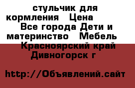 стульчик для кормления › Цена ­ 1 000 - Все города Дети и материнство » Мебель   . Красноярский край,Дивногорск г.